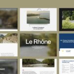 Le Rhône- Maquettes de site